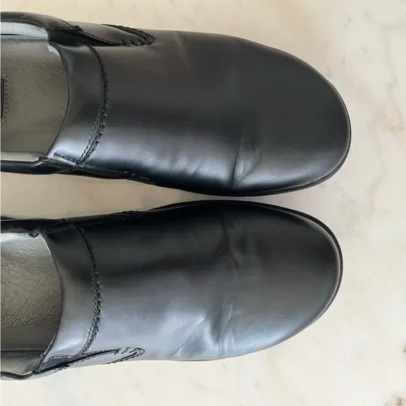 Dansko Men’s Wynn Smooth Black Leather Casual Shoes Size 14.5 (EU 48)