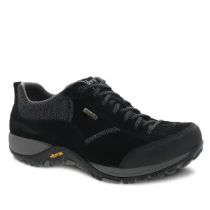 Dansko Paisley Waterproof Hiking Walking Black Leather lace up shoes size 37
