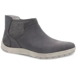 Dansko Women Lizette Waterproof Nubuck Ankle Leather Boots shoes sz 37/6.5-7