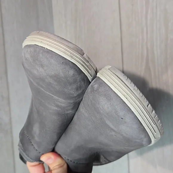 Dansko Women Lizette Waterproof Nubuck Ankle Leather Boots shoes sz 37/6.5-7
