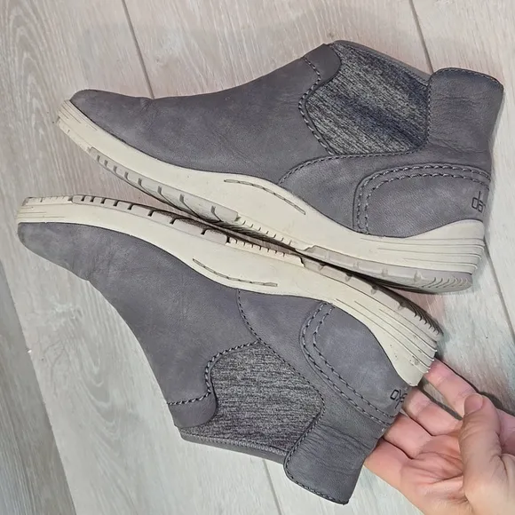 Dansko Women Lizette Waterproof Nubuck Ankle Leather Boots shoes sz 37/6.5-7