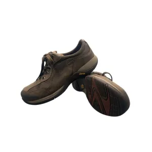 Dansko Women's Oxford,Vibram Brown Milled Nubuck Sz 42 EU (11/ 11.5 M US)