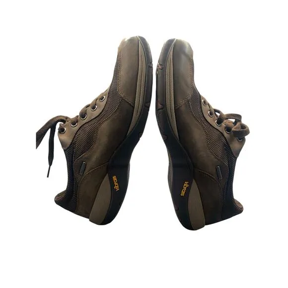Dansko Women's Oxford,Vibram Brown Milled Nubuck Sz 42 EU (11/ 11.5 M US)