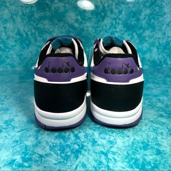 Diadora Maverick ‘Purple/Blue’ Men’s Retro Low Top Leather Lifestyle Shoes