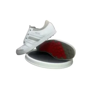 didas Adicross Men's Golf Shoes White/Gray, Size 12.5