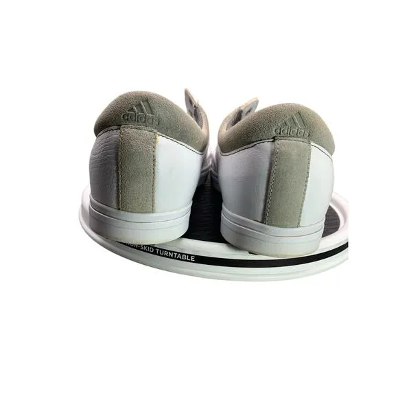 didas Adicross Men's Golf Shoes White/Gray, Size 12.5