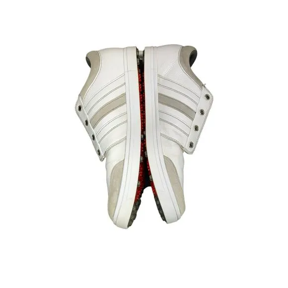 didas Adicross Men's Golf Shoes White/Gray, Size 12.5