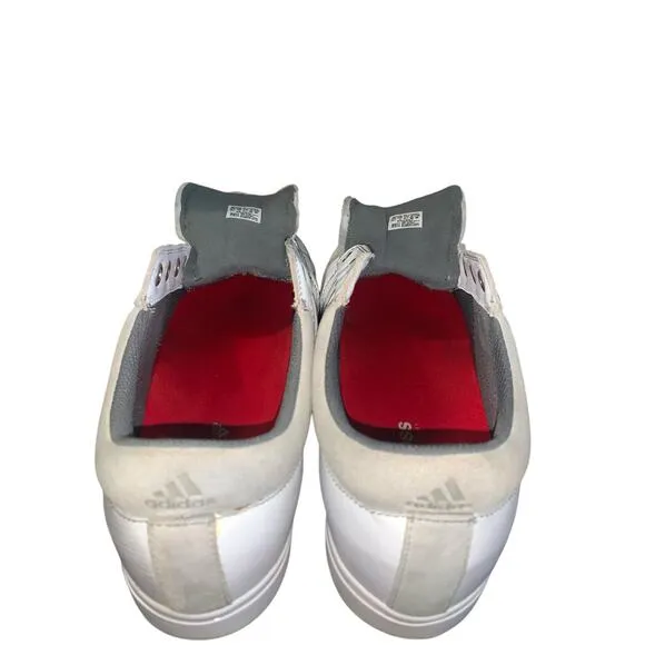 didas Adicross Men's Golf Shoes White/Gray, Size 12.5