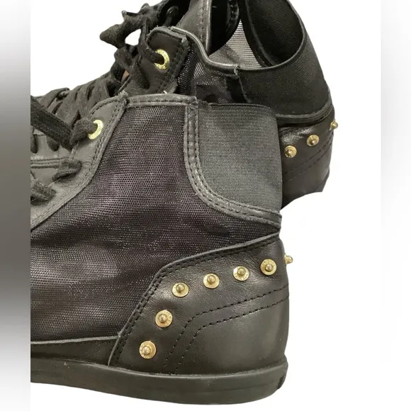 DIESEL Black Daily High Top Sneakers.  Lux**