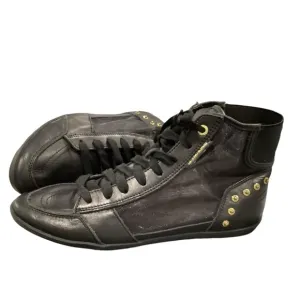 DIESEL Black Daily High Top Sneakers.  Lux**