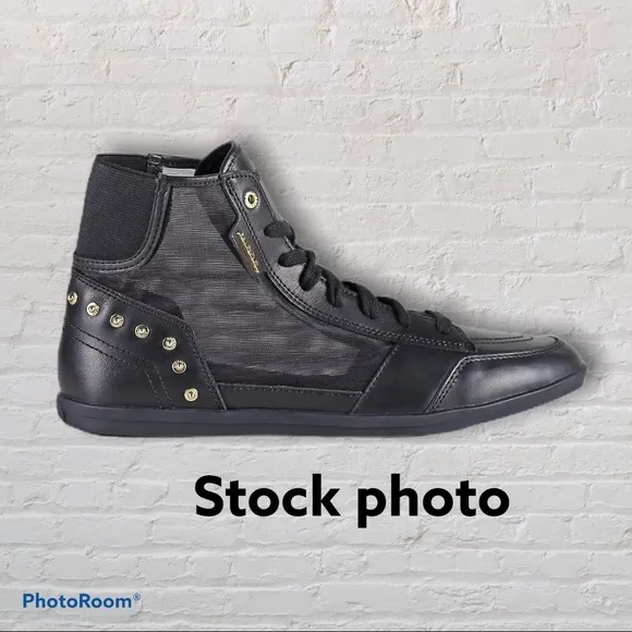 DIESEL Black Daily High Top Sneakers.  Lux**