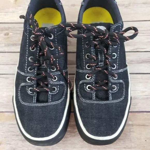 Diesel denim s flip low lace up low top.shoes