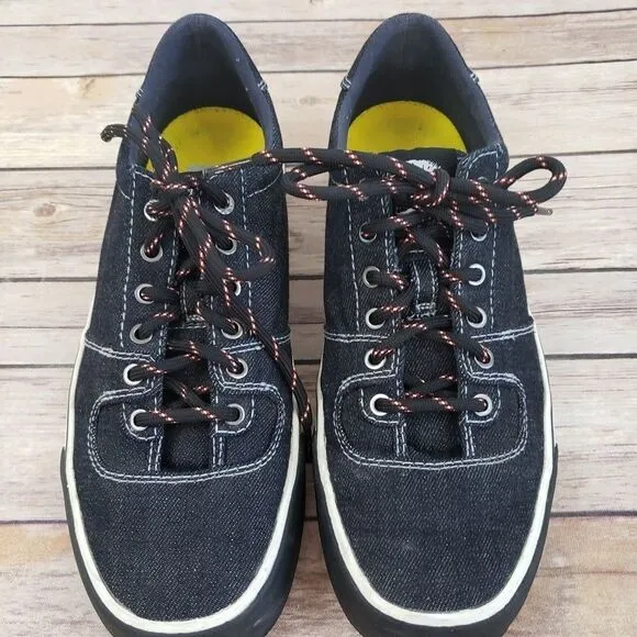 Diesel denim s flip low lace up low top.shoes