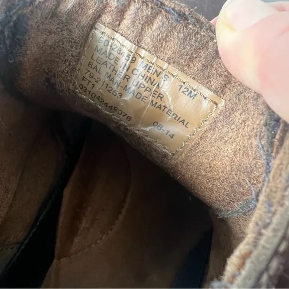Dockers 90-28459 Mens Tussoc Brown Leather Lace Up Chukka Boots Size 12 M