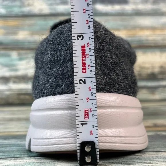 Dr Comfort Meadow Sneakers Tennis Shoes Womens Size 8.5M Gray Wool Lightweight