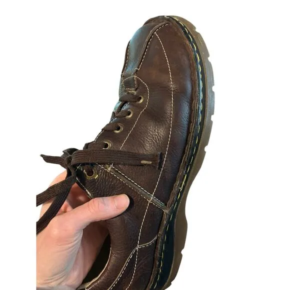 Dr. Martens 11199 Brown Leather Oxford Lace Up Shoe Low Top Mens Size 12