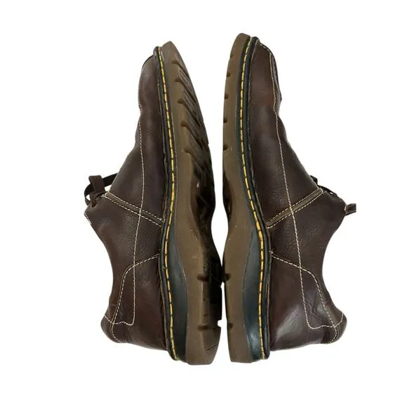 Dr. Martens 11199 Brown Leather Oxford Lace Up Shoe Low Top Mens Size 12