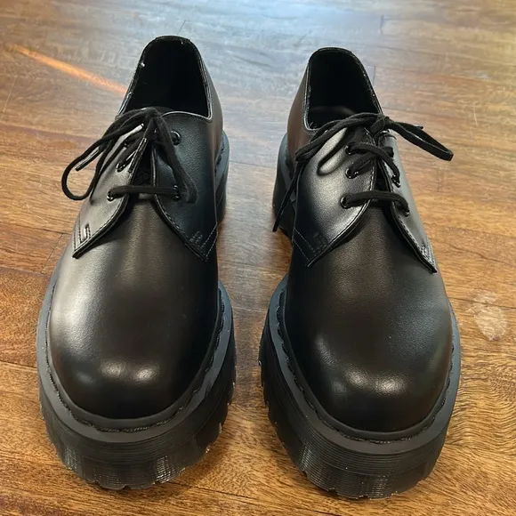 Dr. Martens 1461 MONO SMOOTH LEATHER OXFORD SHOES size 9 women’s