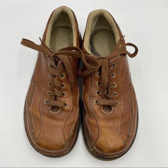 Dr. Martens 8B81 Oxford Brown Leather Lace Up Shoes Size 11