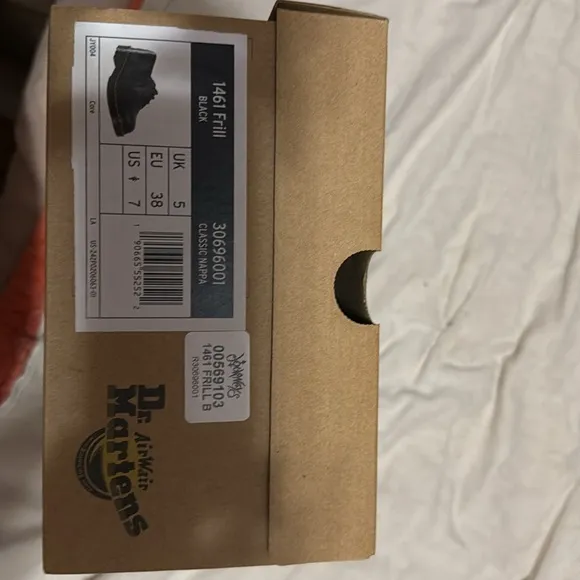 Dr. Martens Black Lace-Up Shoes