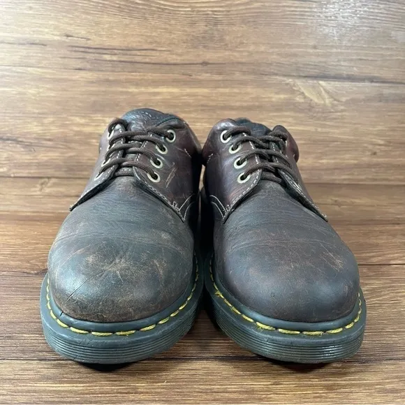 Dr. Martens DOCS Brown Leather Low Top Oxfords Sneakers Men’s Size 11 Shoes