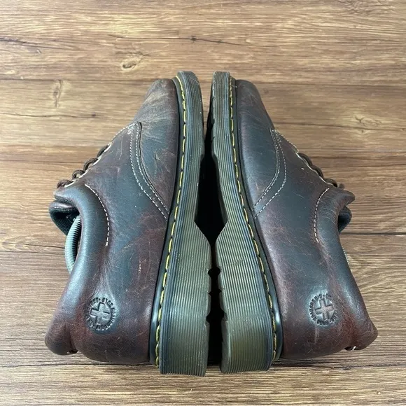Dr. Martens DOCS Brown Leather Low Top Oxfords Sneakers Men’s Size 11 Shoes