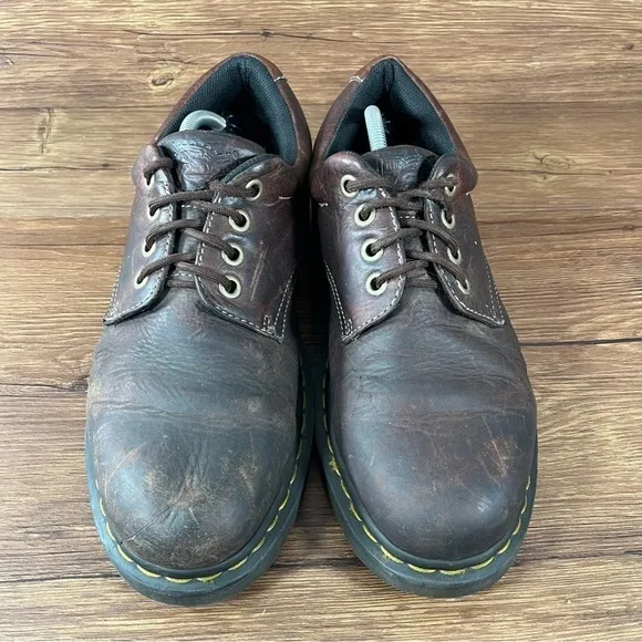 Dr. Martens DOCS Brown Leather Low Top Oxfords Sneakers Men’s Size 11 Shoes