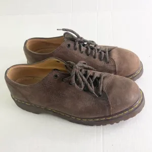 Dr. Martens Made in England Low Top Leather Shoes size 11 brown