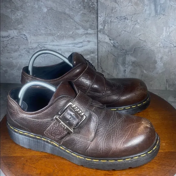 Dr. Martens Monk Oxford Women’s Size 10 Brown Shoes