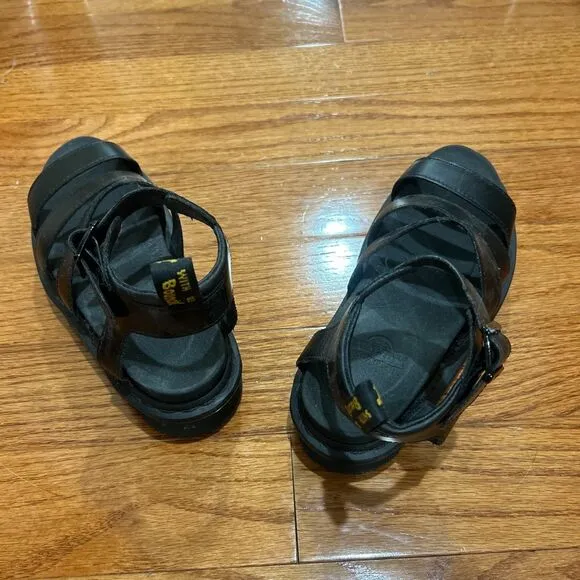 Dr. Martens Strappy Ankle Leather Platform Gladiator Sandals Size 7