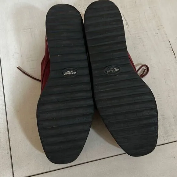 Dr Scholls Burgundy Comfort Slip on Shoes