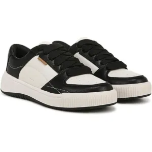 Dr. Scholl's Ollie J0947S3001 Sneakers Women's Black White Low Top Shoes TF4745