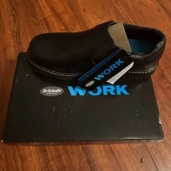 Dr. Scholl's Shoes Men's Winder II Slip Resistant Work Loafer size 9.5M