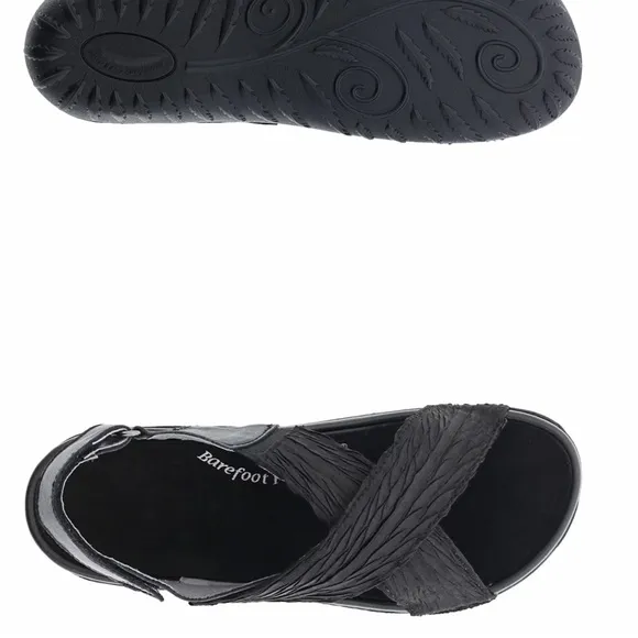 Drew Bon Voyage women’s black sandals comfort strapy low heel open toe shoes 11