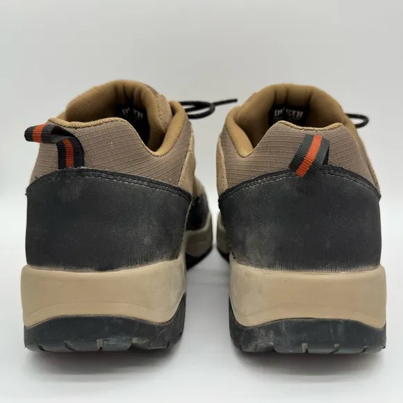 Duluth Trading Co Jackpine Hiker Shoes Lace Up Brown Black Orange Men’s Size 13