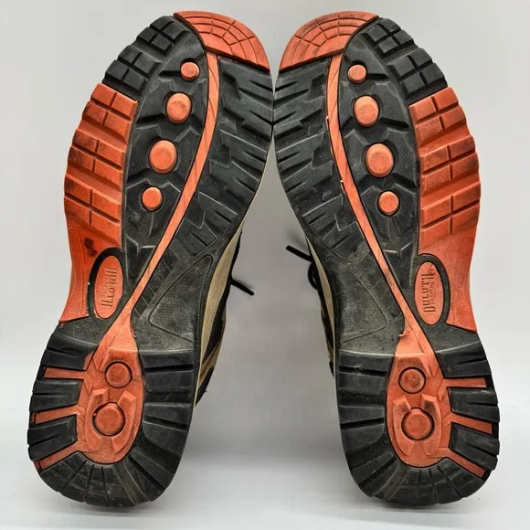 Duluth Trading Co Jackpine Hiker Shoes Lace Up Brown Black Orange Men’s Size 13