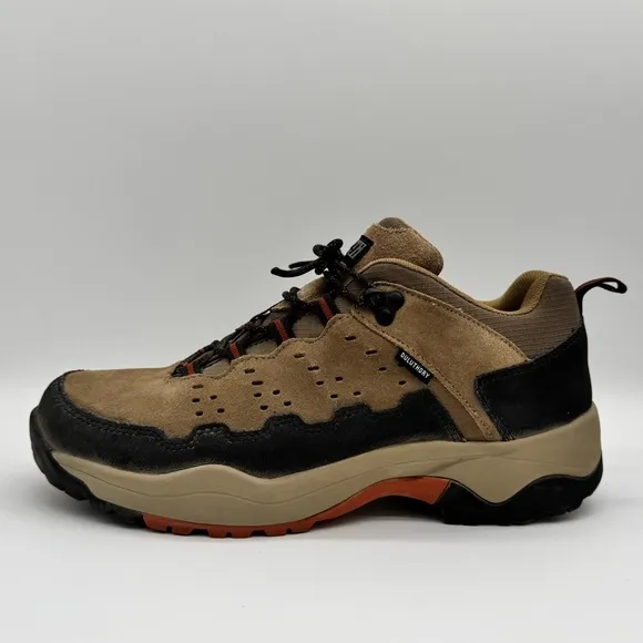 Duluth Trading Co Jackpine Hiker Shoes Lace Up Brown Black Orange Men’s Size 13
