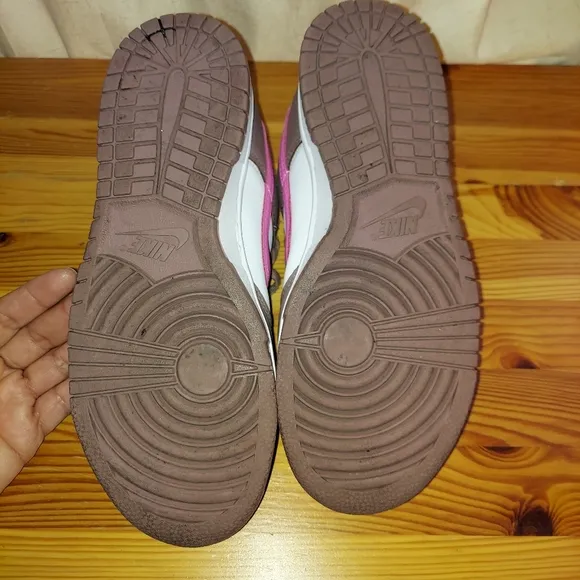Dunk Low Womens Shoes  okey Mauve/Playful Pink/White Sz7.5