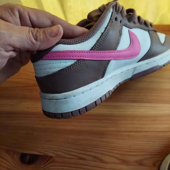 Dunk Low Womens Shoes  okey Mauve/Playful Pink/White Sz7.5