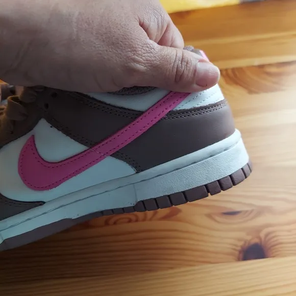 Dunk Low Womens Shoes  okey Mauve/Playful Pink/White Sz7.5