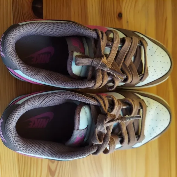 Dunk Low Womens Shoes  okey Mauve/Playful Pink/White Sz7.5