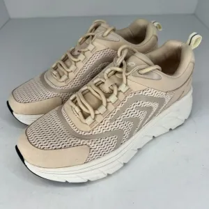 Easy Spirit Womens Semarliss2 Taupe Textile Low Top Size 5.5M Walking Shoes
