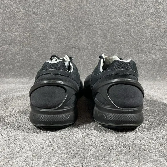 Ecco Biom Fjuel Athletic Golf Shoes Mens Sz 12 Black And Gray Spikless