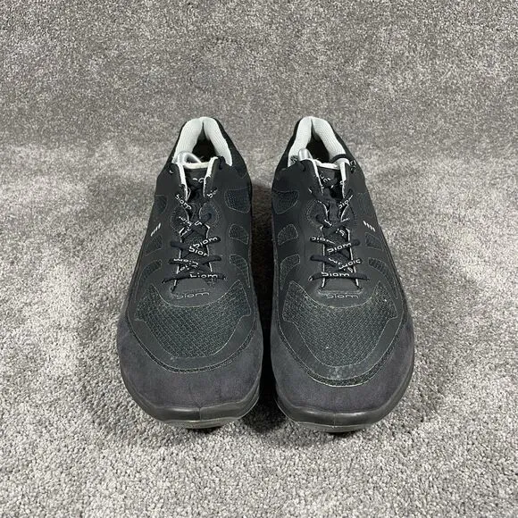 Ecco Biom Fjuel Athletic Golf Shoes Mens Sz 12 Black And Gray Spikless