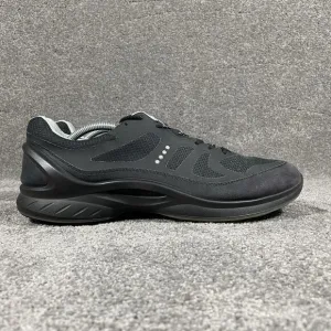 Ecco Biom Fjuel Athletic Golf Shoes Mens Sz 12 Black And Gray Spikless