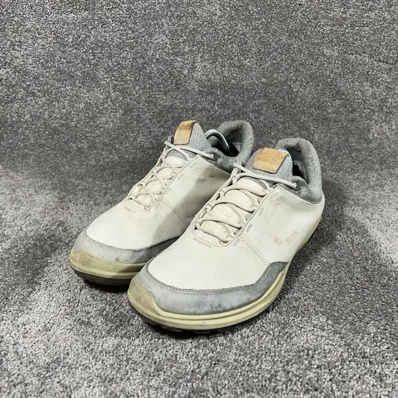 Ecco Biom Hybrid 3 Spikeless Golf Shoes Yak Leather Goretex Mens Sz 45 US 11