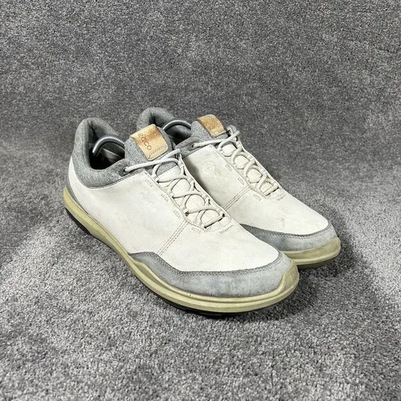 Ecco Biom Hybrid 3 Spikeless Golf Shoes Yak Leather Goretex Mens Sz 45 US 11