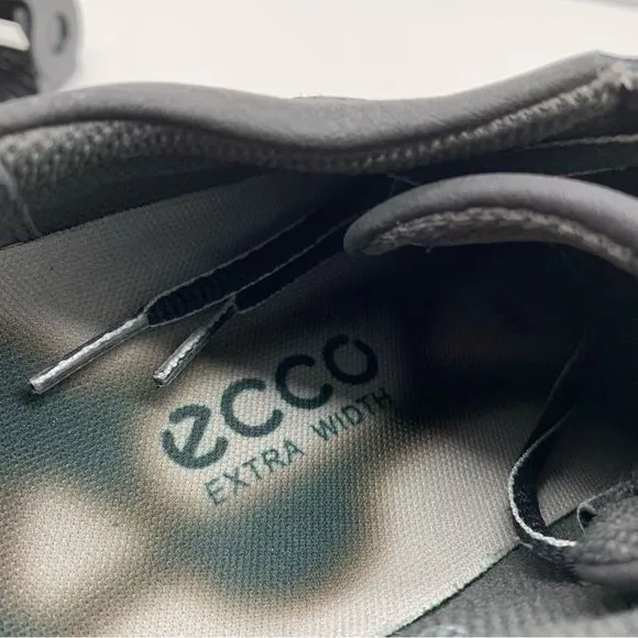 Ecco Hydromax Golf Shoes Mens 13 Base One Leather Soft Spike Cleats Waterproof