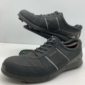 Ecco Hydromax Golf Shoes Mens 13 Base One Leather Soft Spike Cleats Waterproof