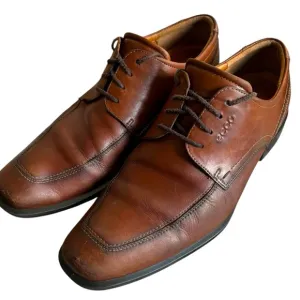 Ecco Men’s Leather Dress Shoes Size 44 or 10.5